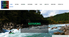 Desktop Screenshot of grgadventurekayaking.com